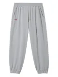 izzue elasticated-cuff track pants - Grey