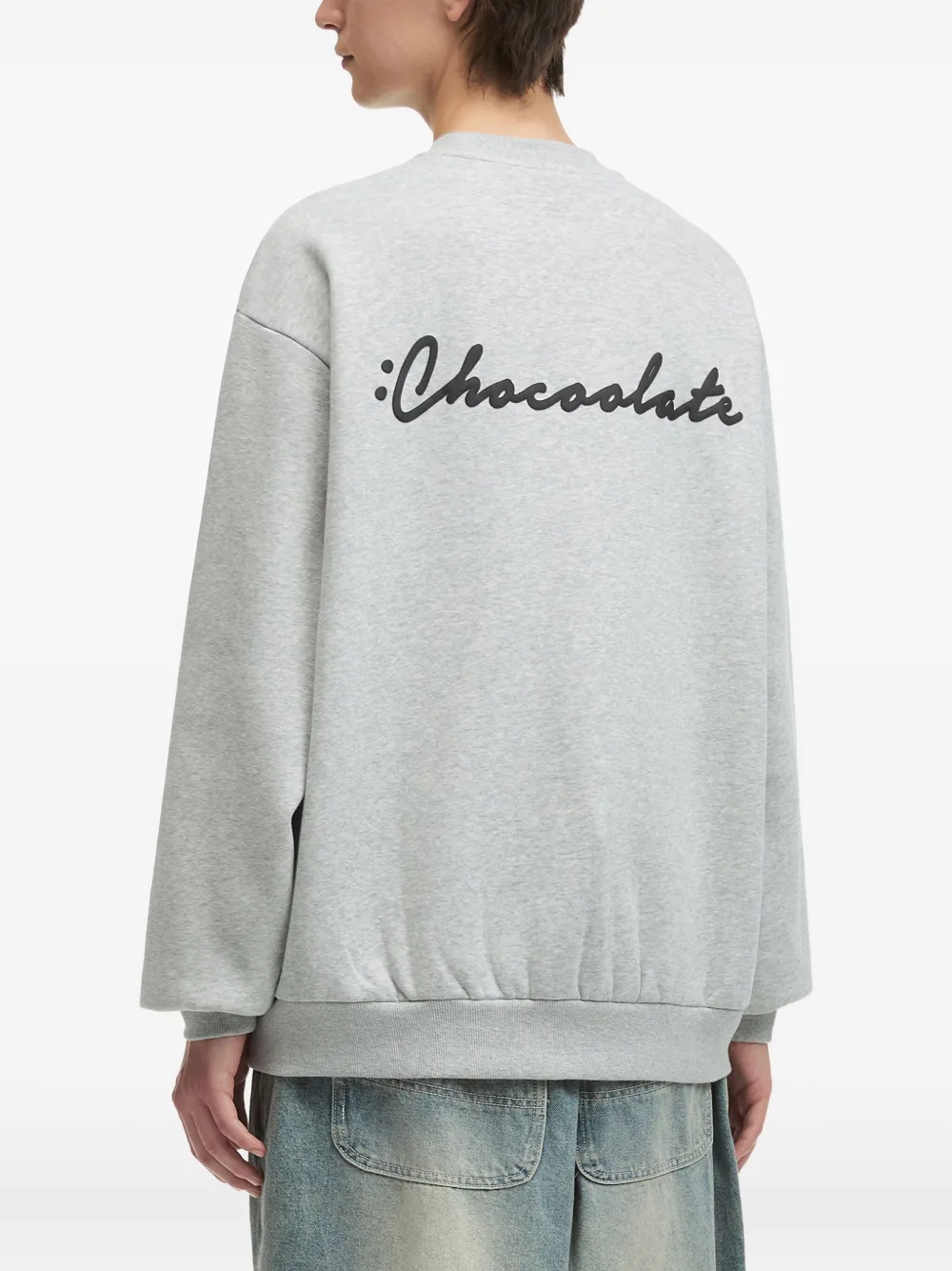 Chocoolate Logo-print Sweatshirt In Gray