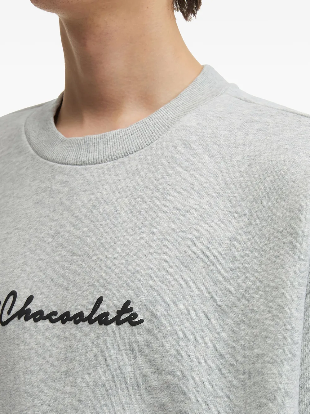 Chocoolate Logo-print Sweatshirt In Gray
