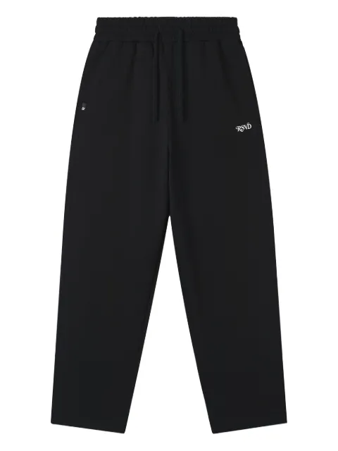 izzue drawstring logo track pants