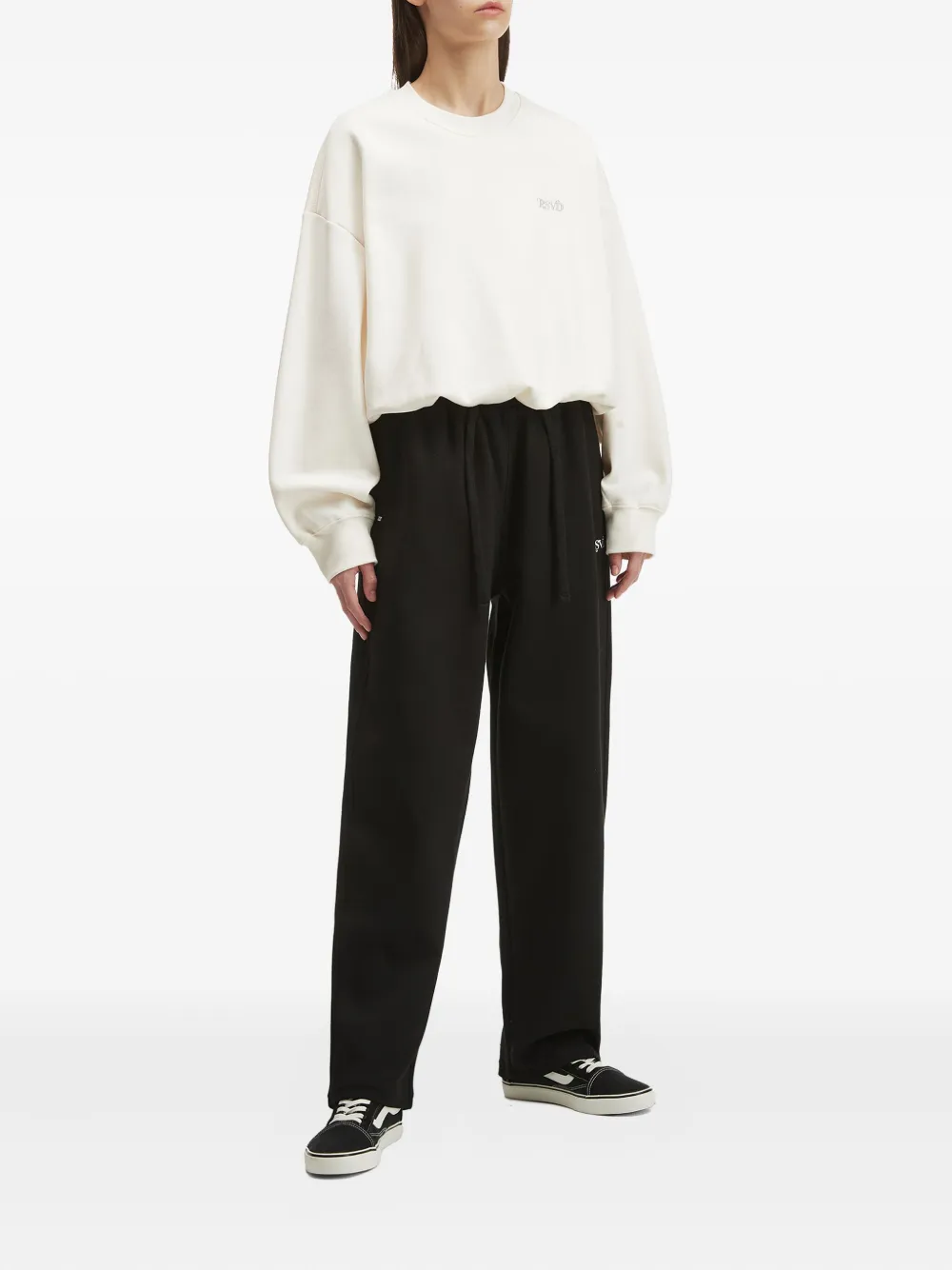 Izzue Drawstring Logo Track Pants In Black