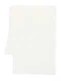Max Mara Pirania textured Alpaca-wool scarf - White