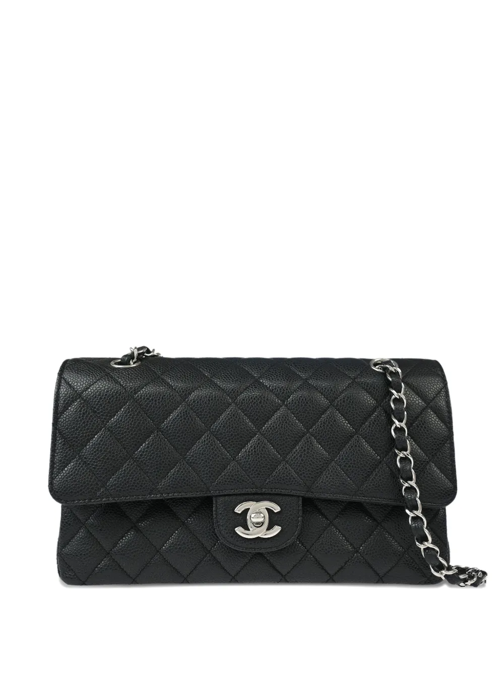 CHANEL Pre-Owned 2009 medium Classic Double Flap shoulder bag | Black | Image 1