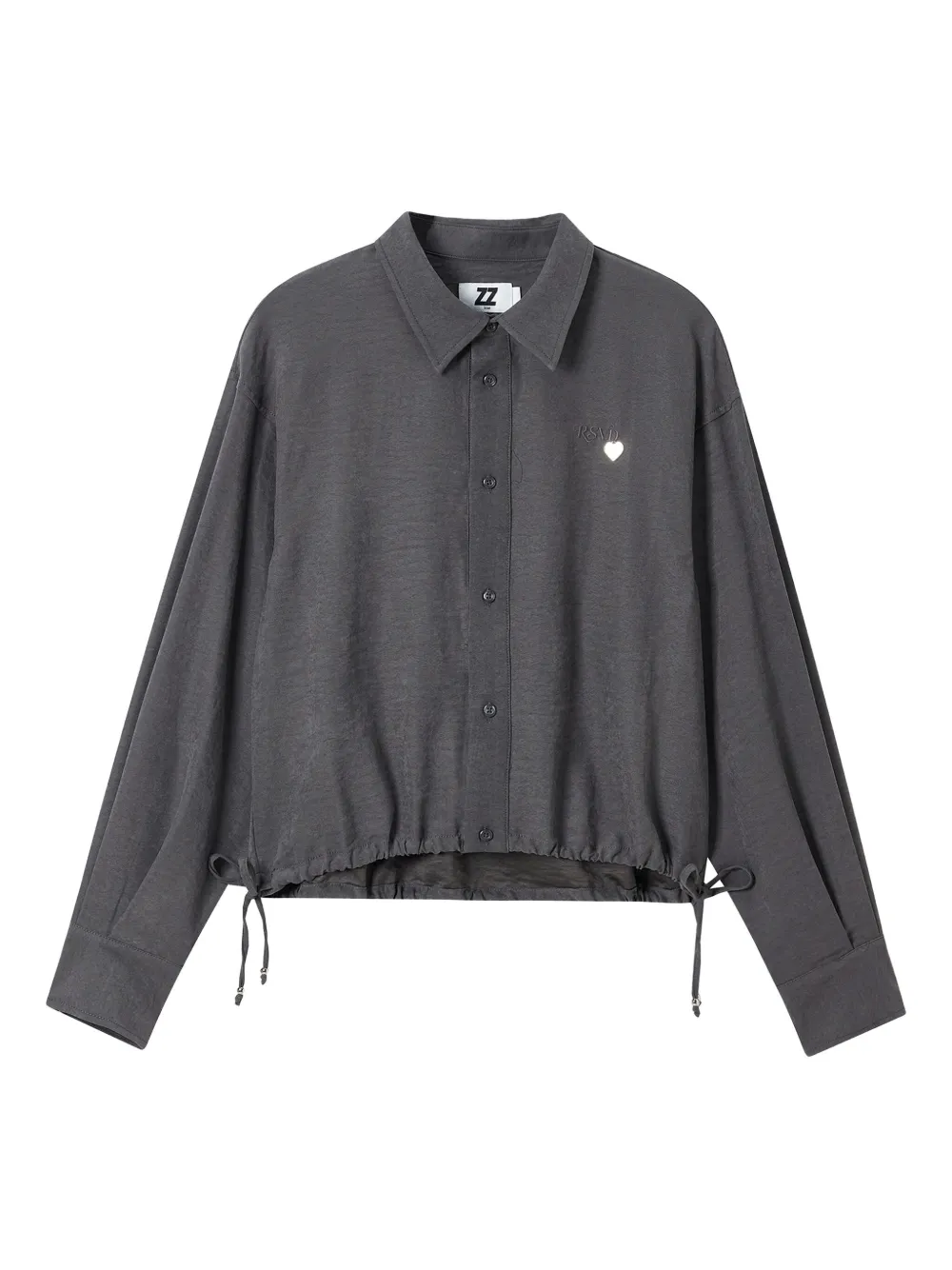 izzue drawstring shirt | Grey | Image 1