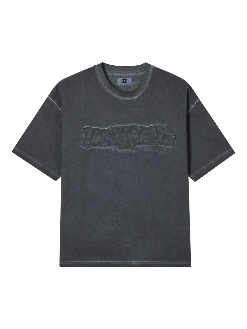 izzue Embroidered-detail T-shirt | Grey | Image 1