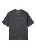 izzue Embroidered-detail T-shirt - Grey