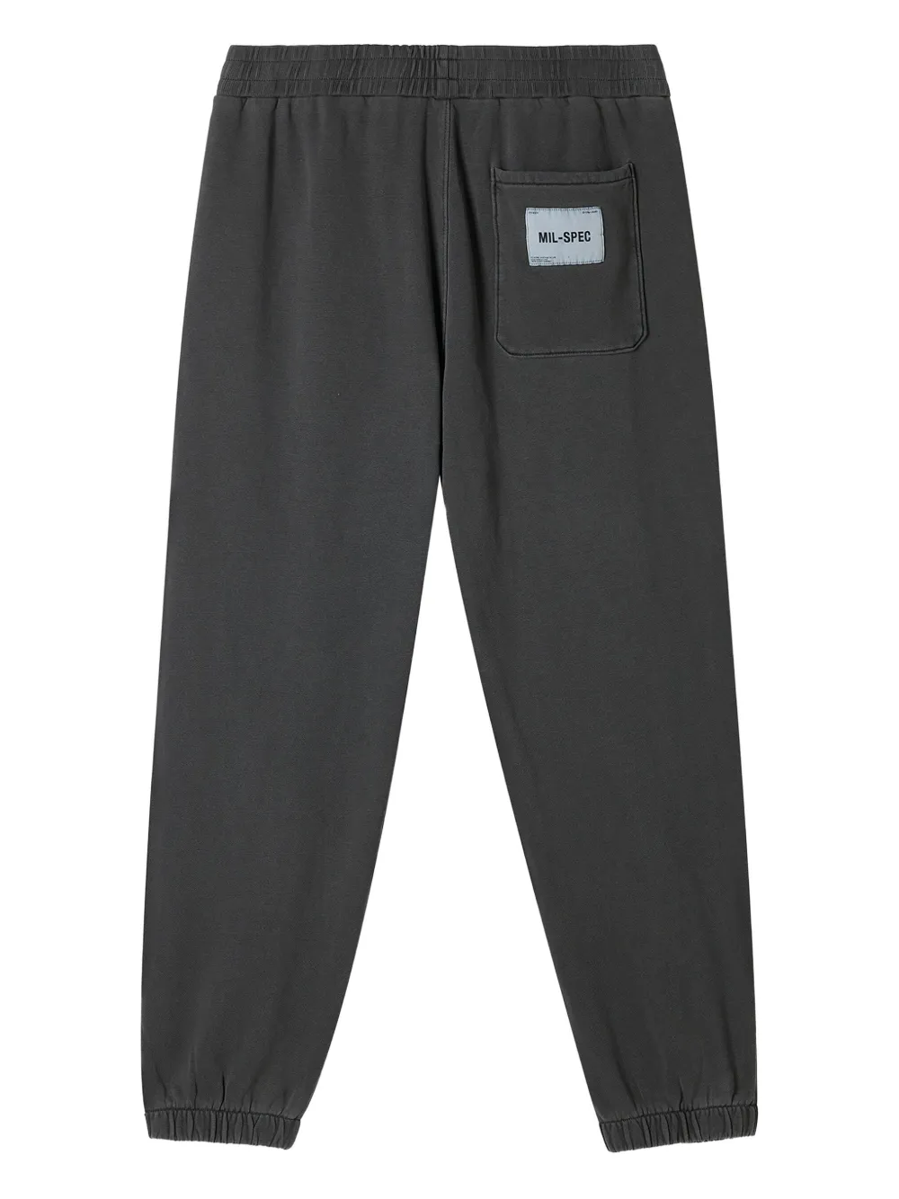 Izzue elasticated-waistband track pants - Grijs
