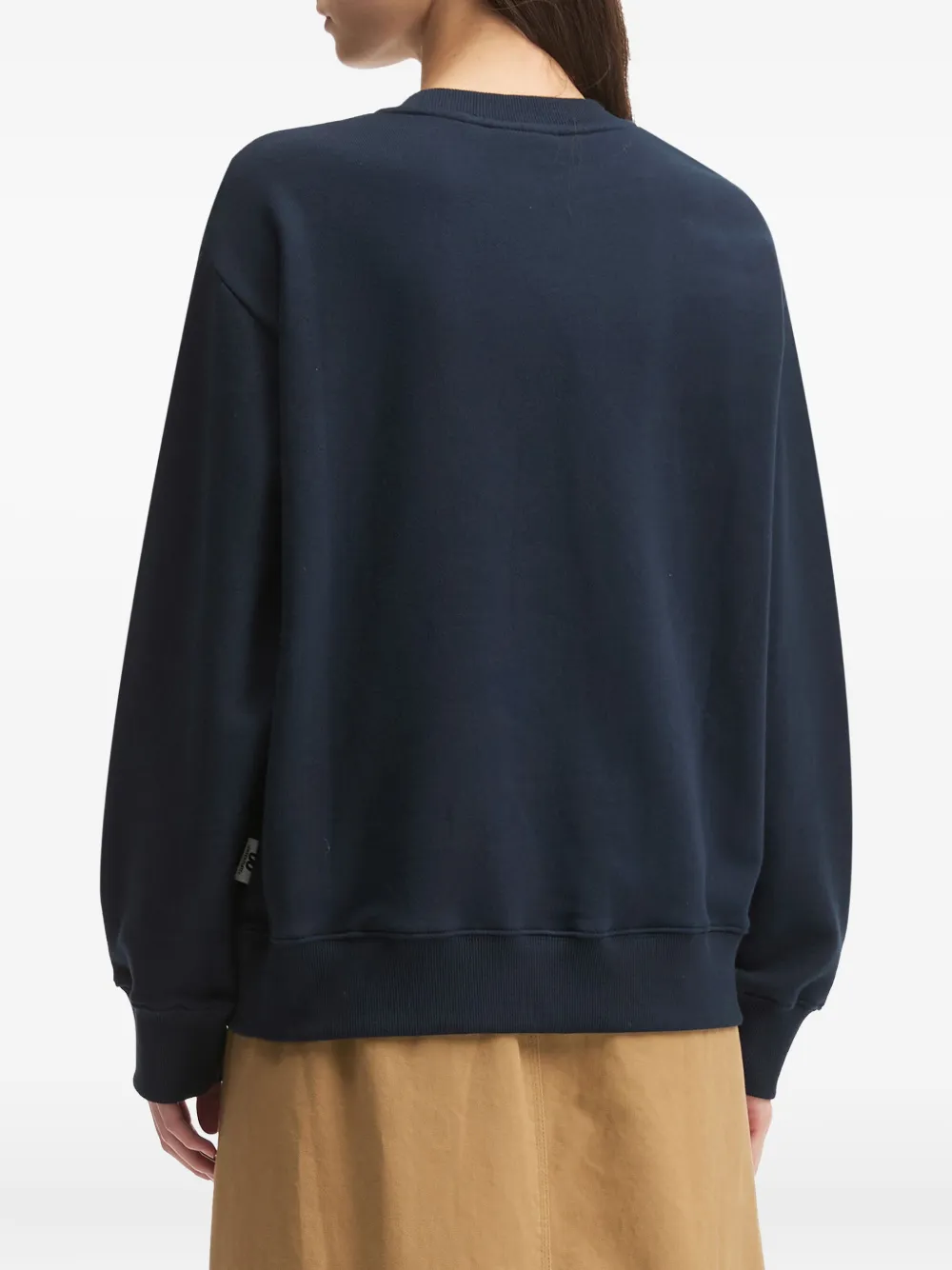 CHOCOOLATE Sweater met borduurwerk Blauw