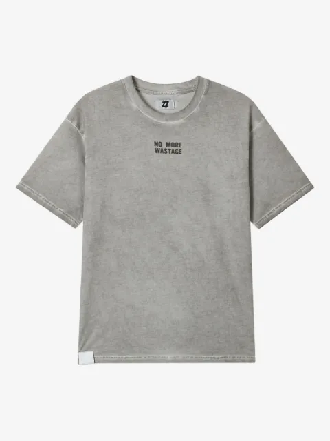 izzue acid-wash cotton T-shirt