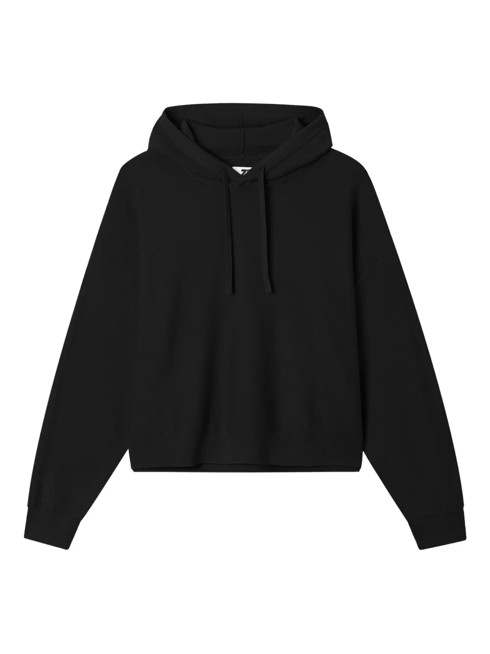 izzue drawstring hoodie | Black | Image 1