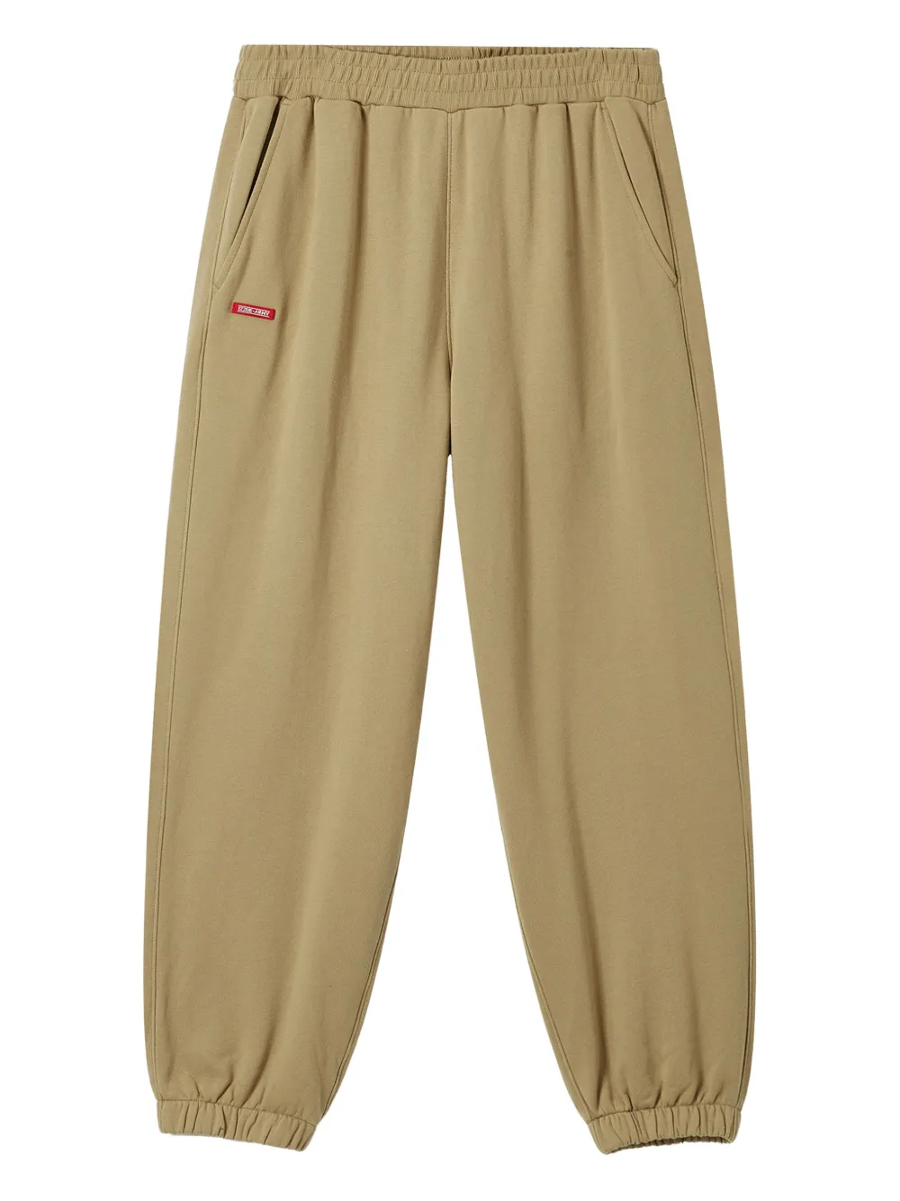 izzue elasticated-cuff track pants | Neutrals | Image 1