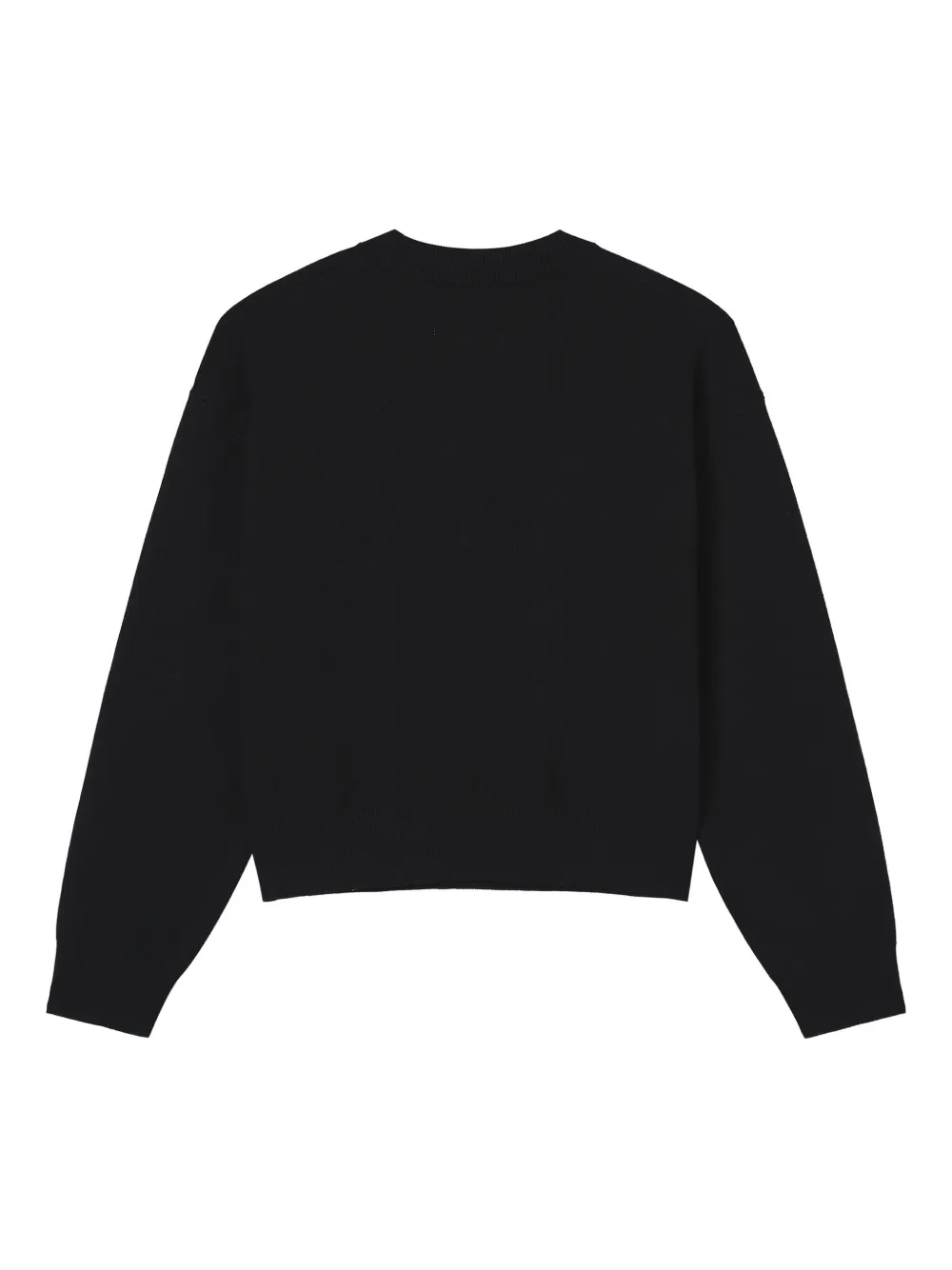 Chocoolate Rabbit-intarsio Sweater In Black