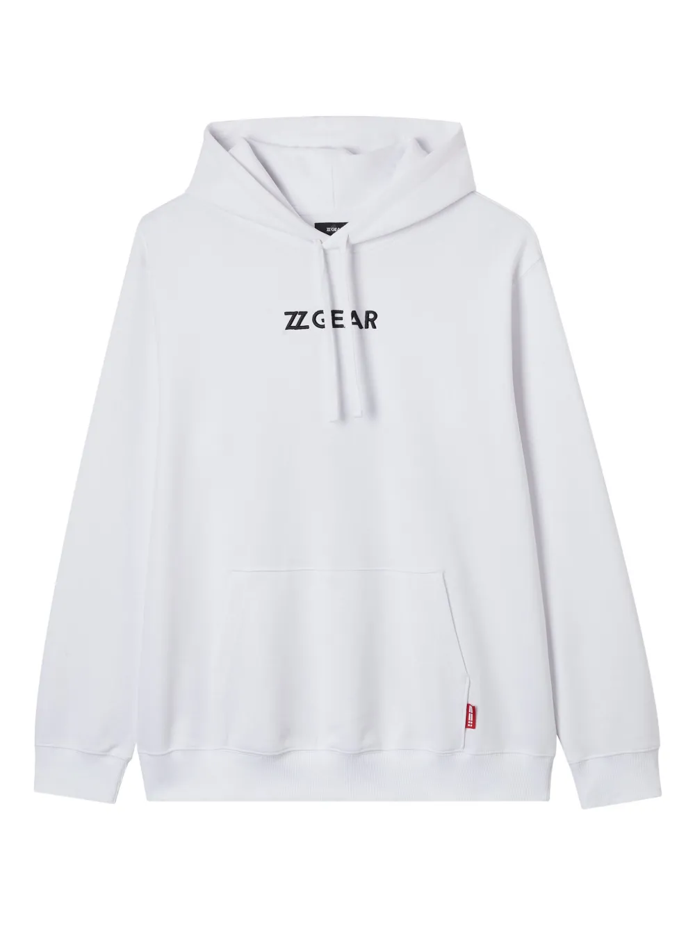izzue mountain-print hoodie | White | Image 1