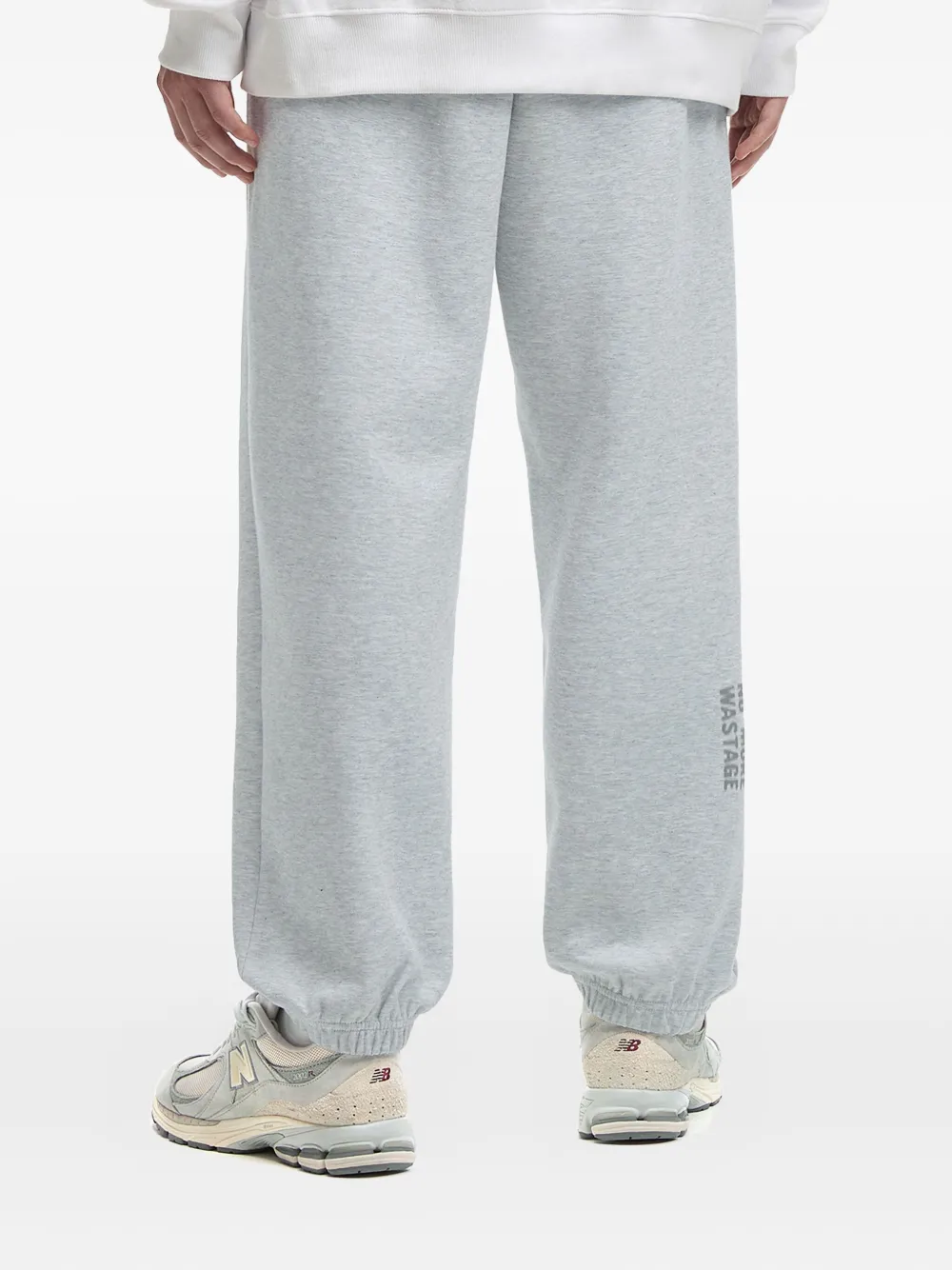 Izzue Elasticated-cuff Track Pants In Gray