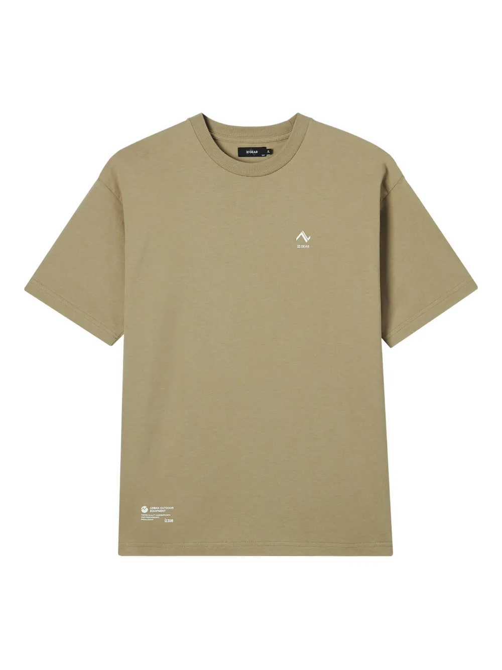 izzue logo-print T-shirt | Green | Image 1