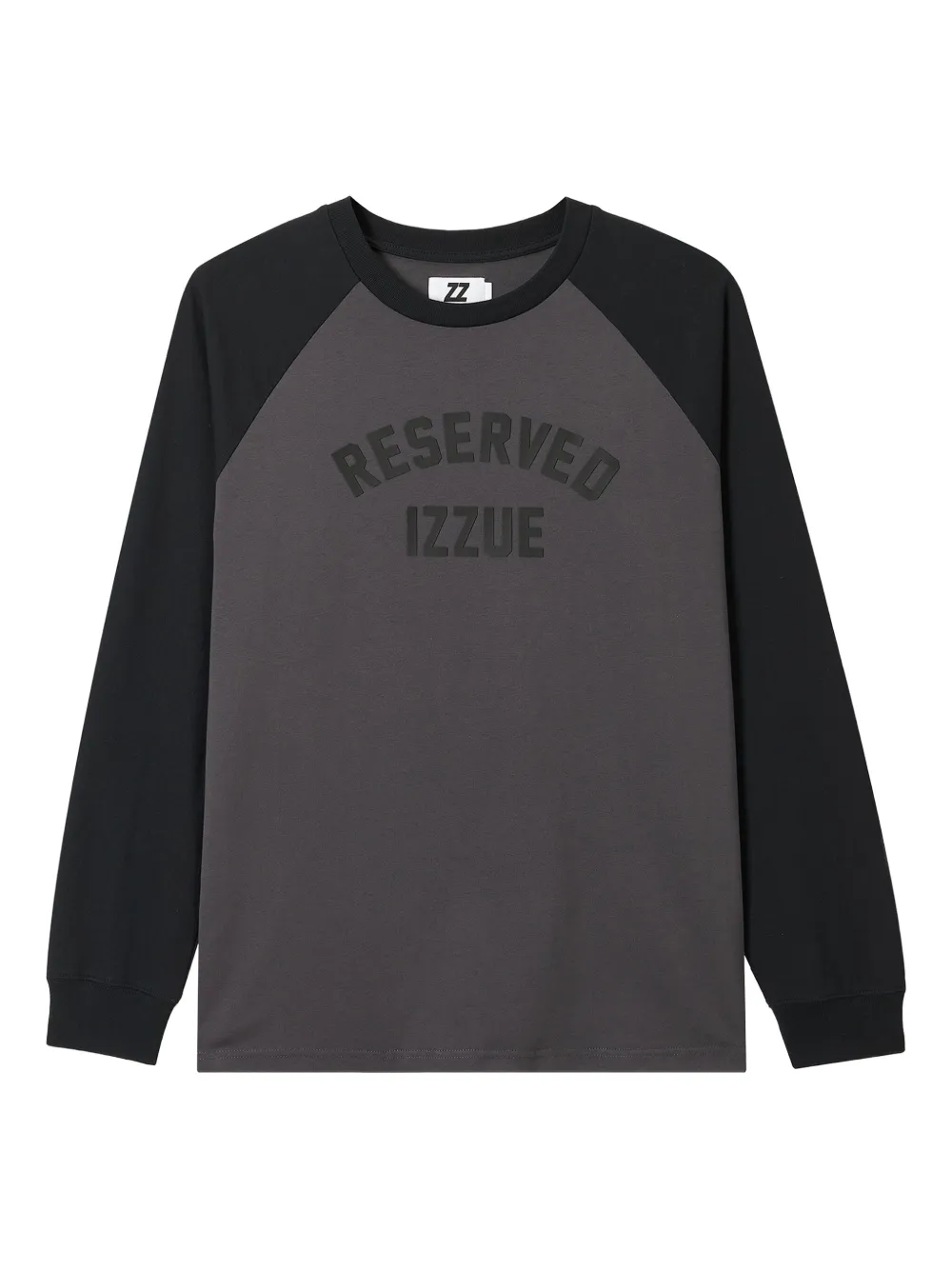 izzue cotton long-sleeve T-shirt | Black | Image 1