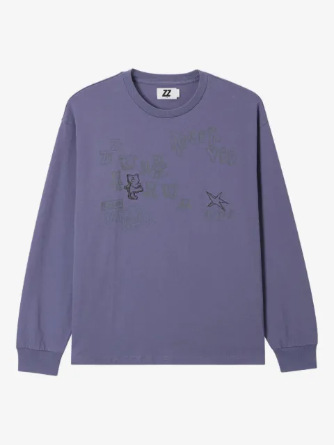 izzue sweat à imprimé graphique