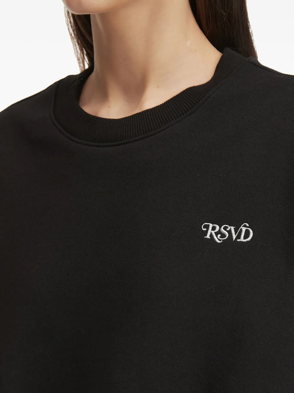 Izzue Embroidered Sweatshirt In Black