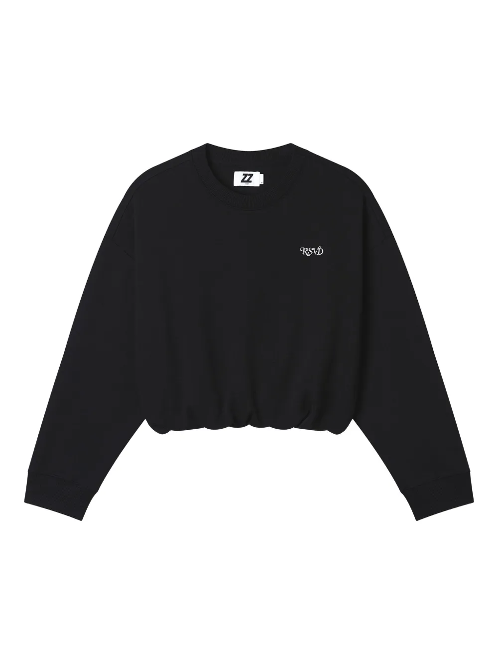 izzue embroidered sweatshirt | Black | Image 1