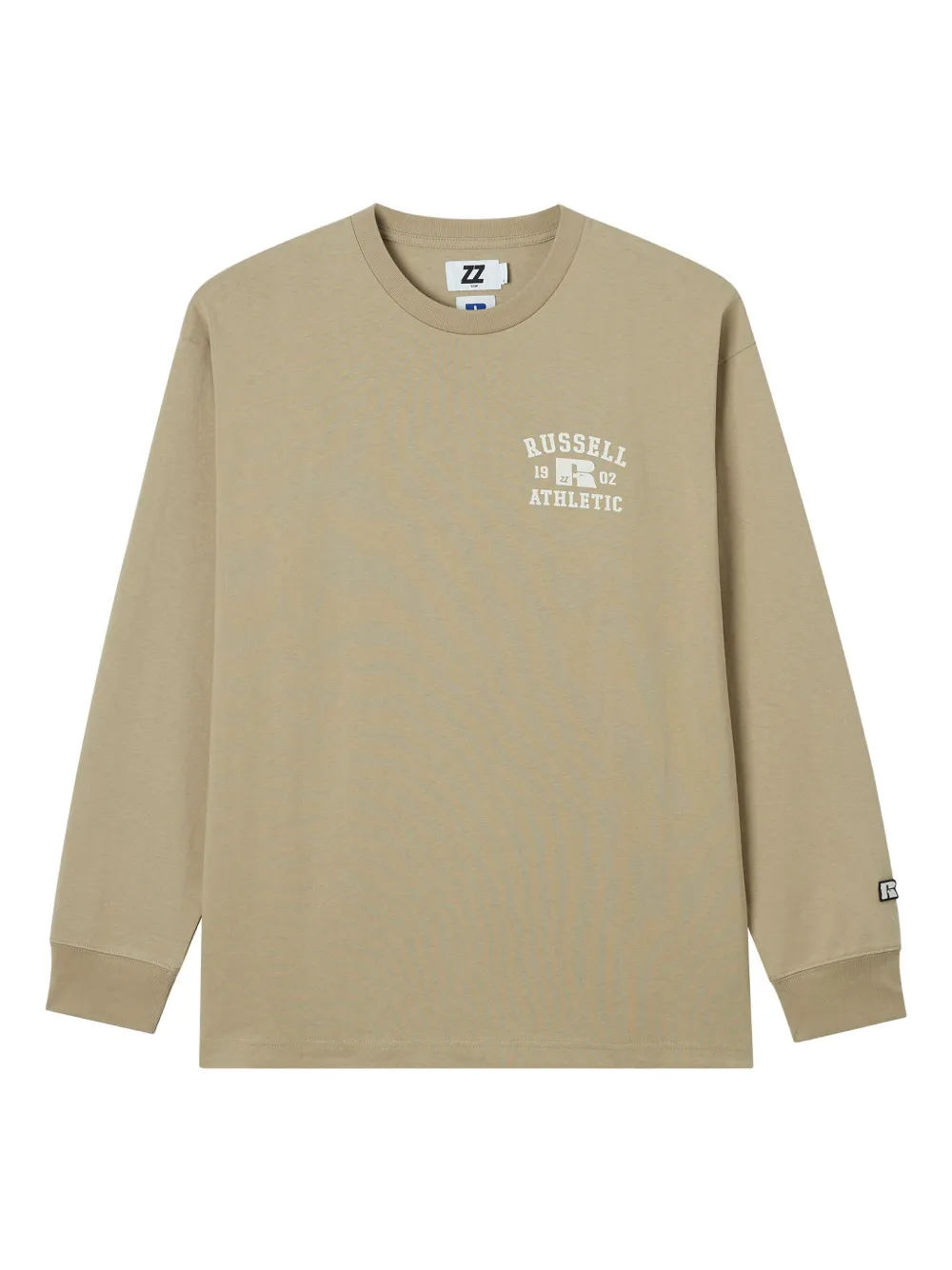 izzue Russell Athletic long-sleeve T-shirt | Neutrals | Image 1
