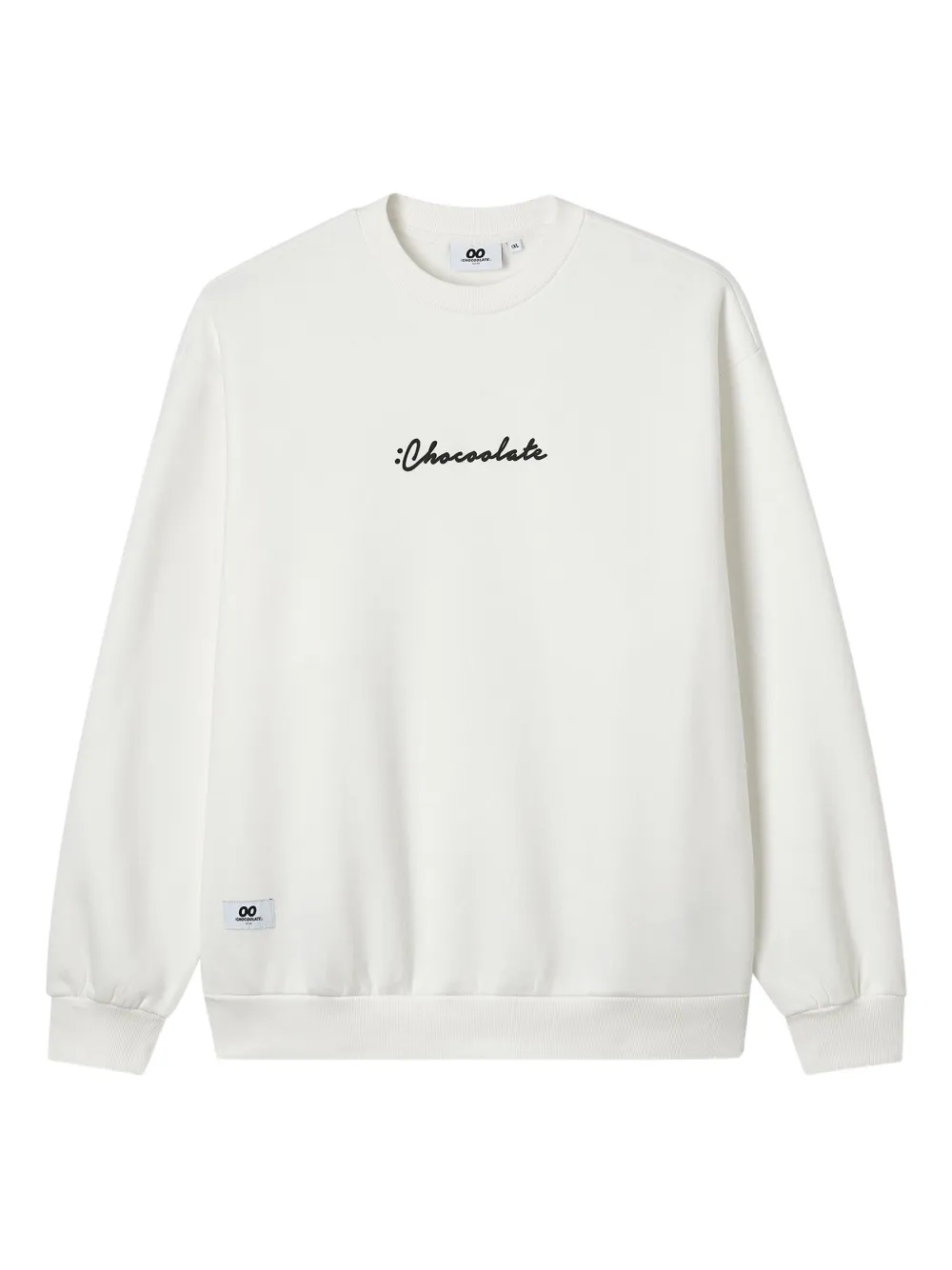CHOCOOLATE logo-print sweatshirt | White | Image 1