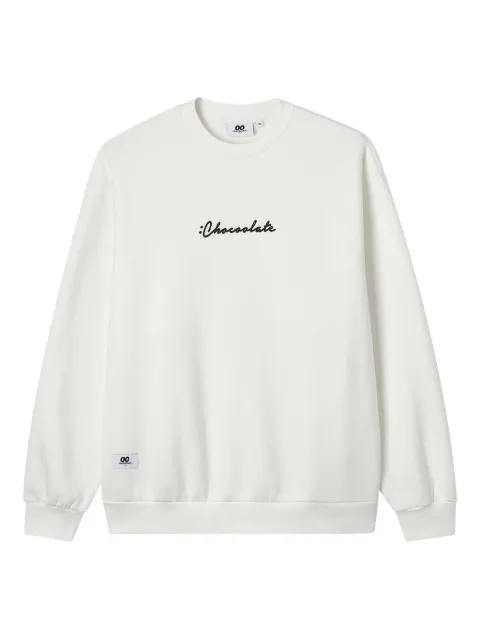 CHOCOOLATE logo-print sweatshirt