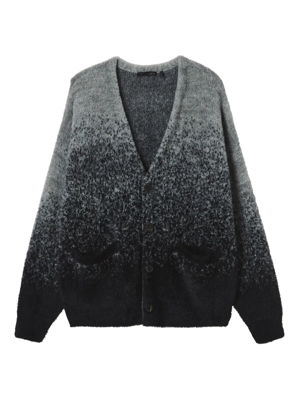 FIVE CM ombre-effect buttoned cardigan | Grey | Image 1