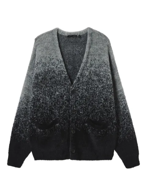 FIVE CM ombre-effect buttoned cardigan