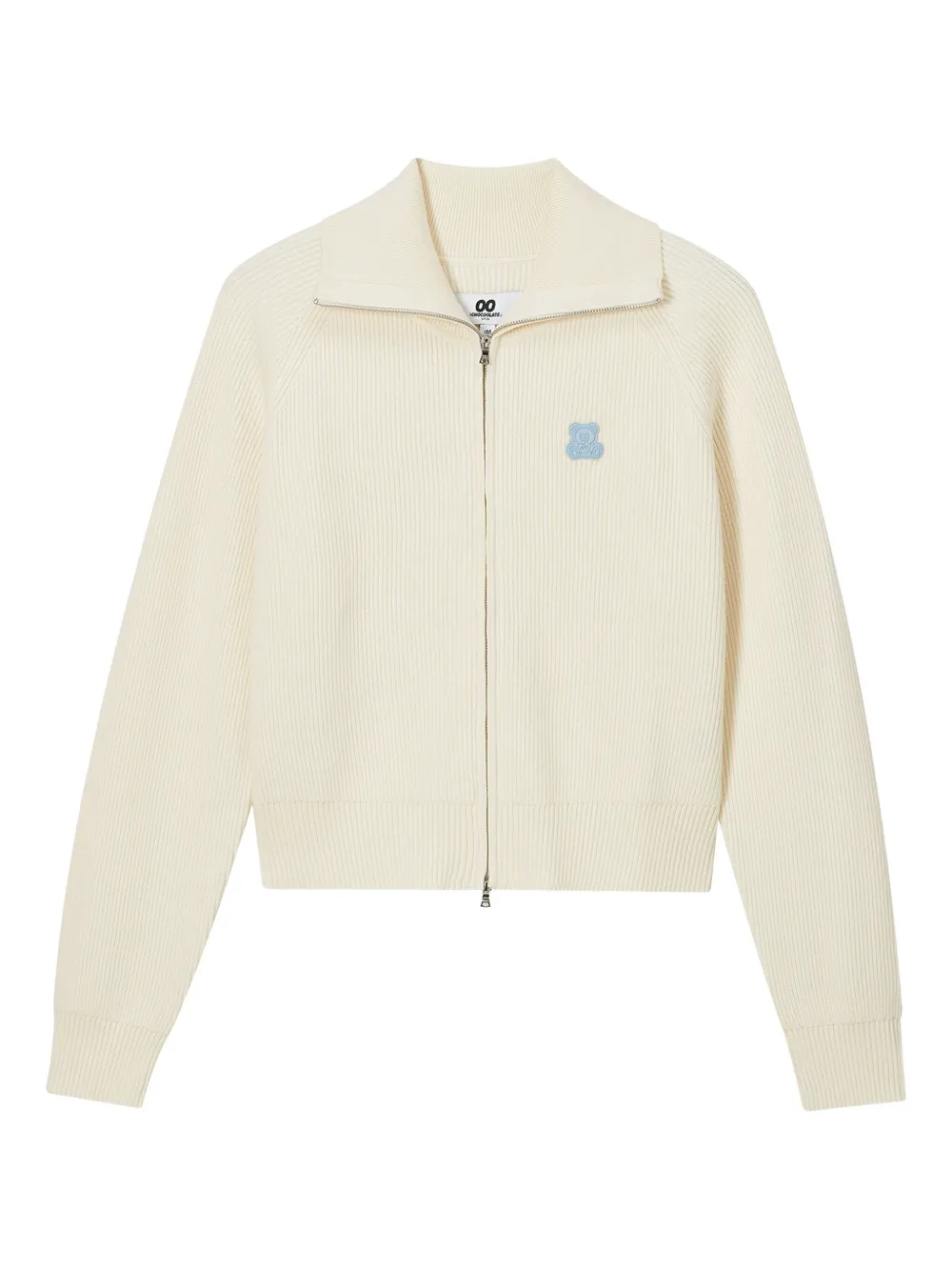 CHOCOOLATE ribbed-knit cardigan | Neutrals | Image 1