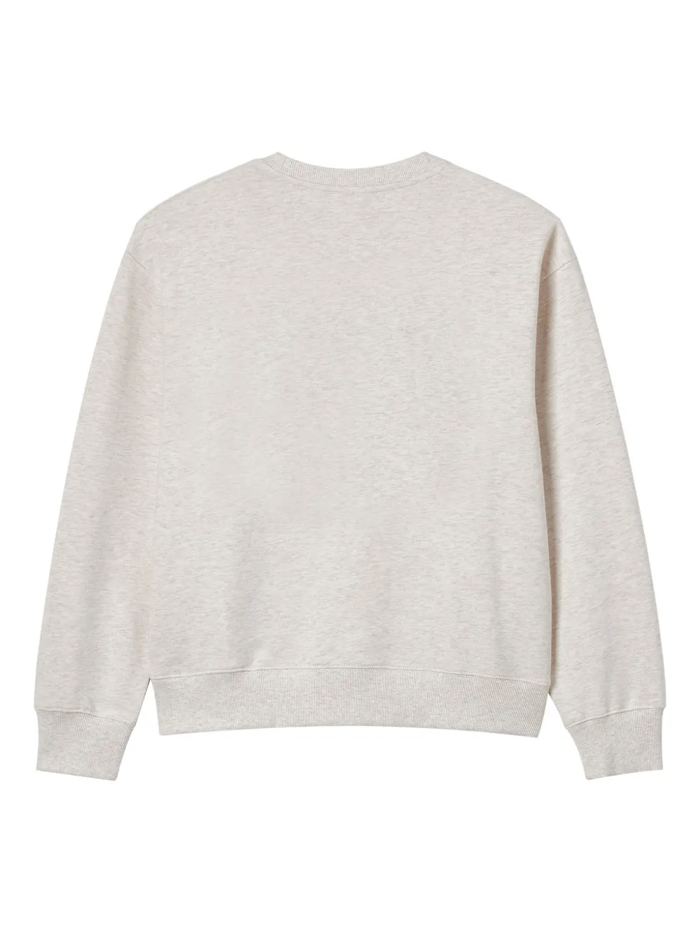 Chocoolate Embroidered Crew-neck Sweatshirt In Gray