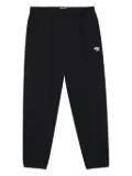 izzue elasticated-cuff track pants - Black