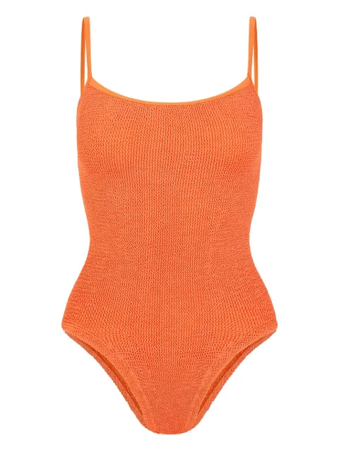 Hunza G spaghetti-strap swimsuit