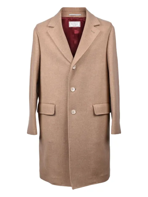 Brunello Cucinelli abrigo con tres botones