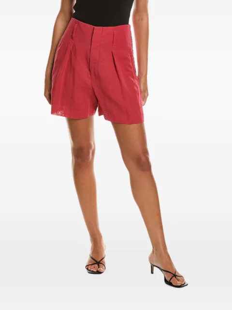 Brunello Cucinelli pleated cotton shorts