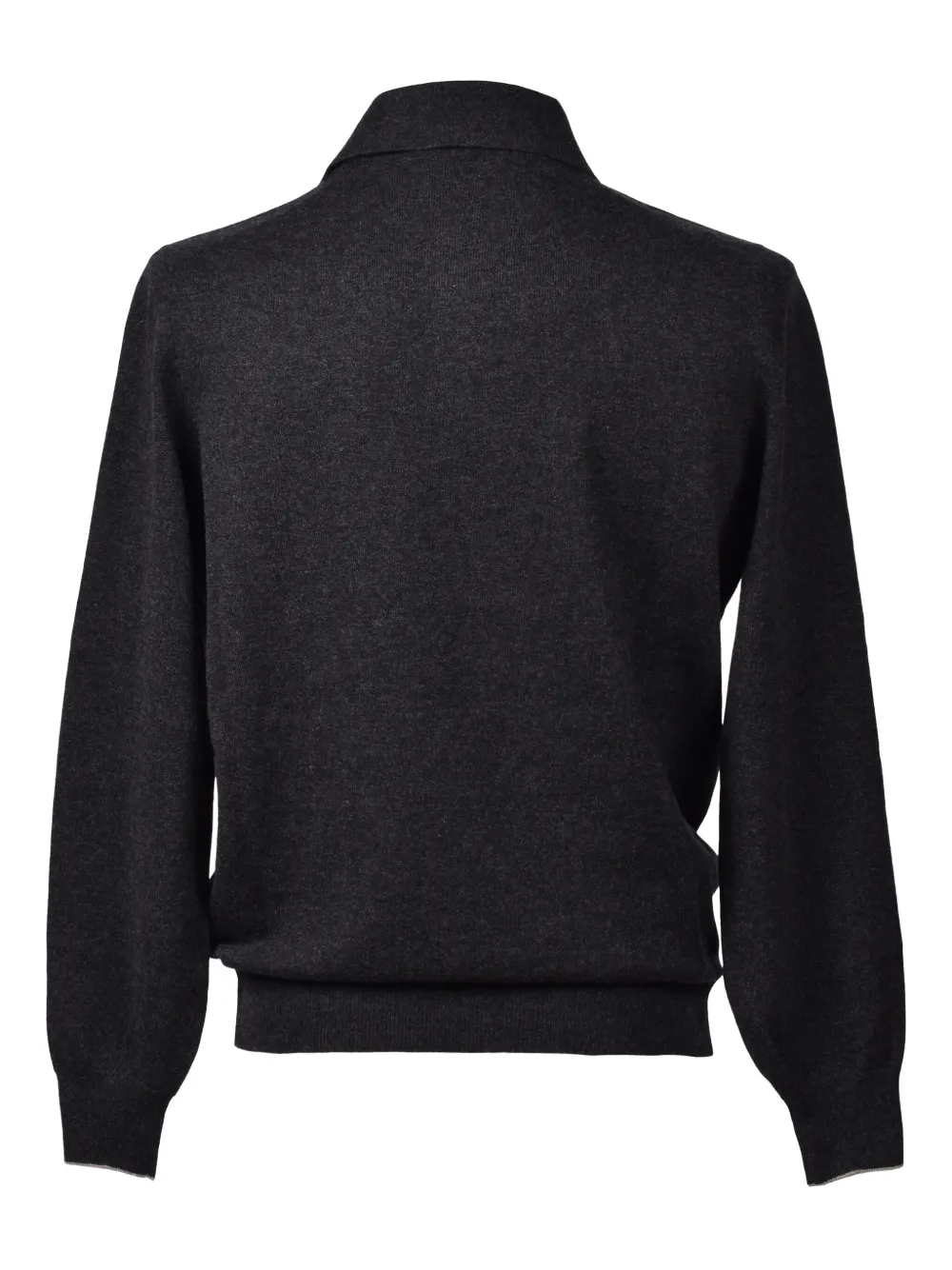 Brunello Cucinelli polo-neck wool sweater | Knitted Sweaters | Image 2