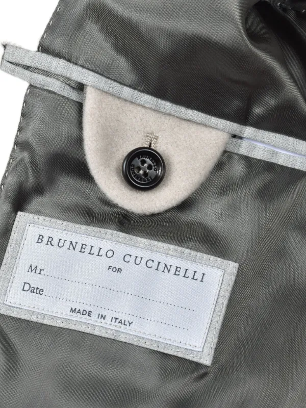 Brunello Cucinelli カシミア ダブルコート | ニュートラル
