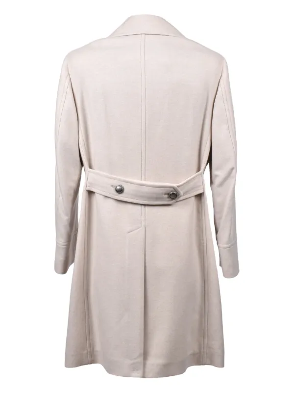 Brunello Cucinelli カシミア ダブルコート | ニュートラル Brunello Cucinelli カシミア ダブルコート | ニュートラル