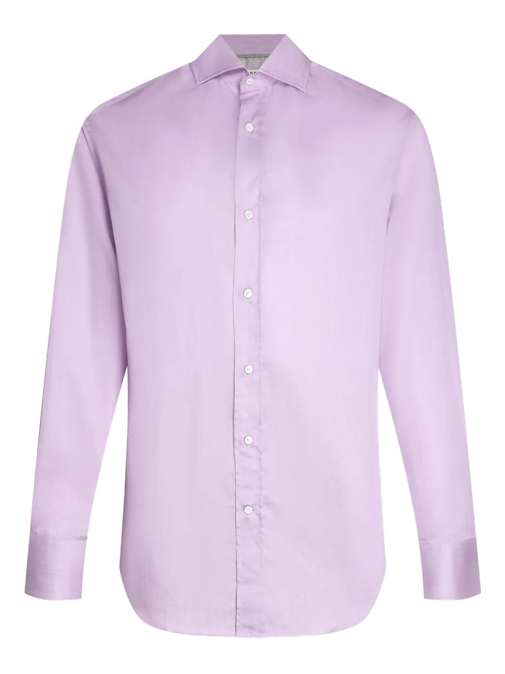 Brunello Cucinelli camisa manga larga con botones | rosado | Image 1