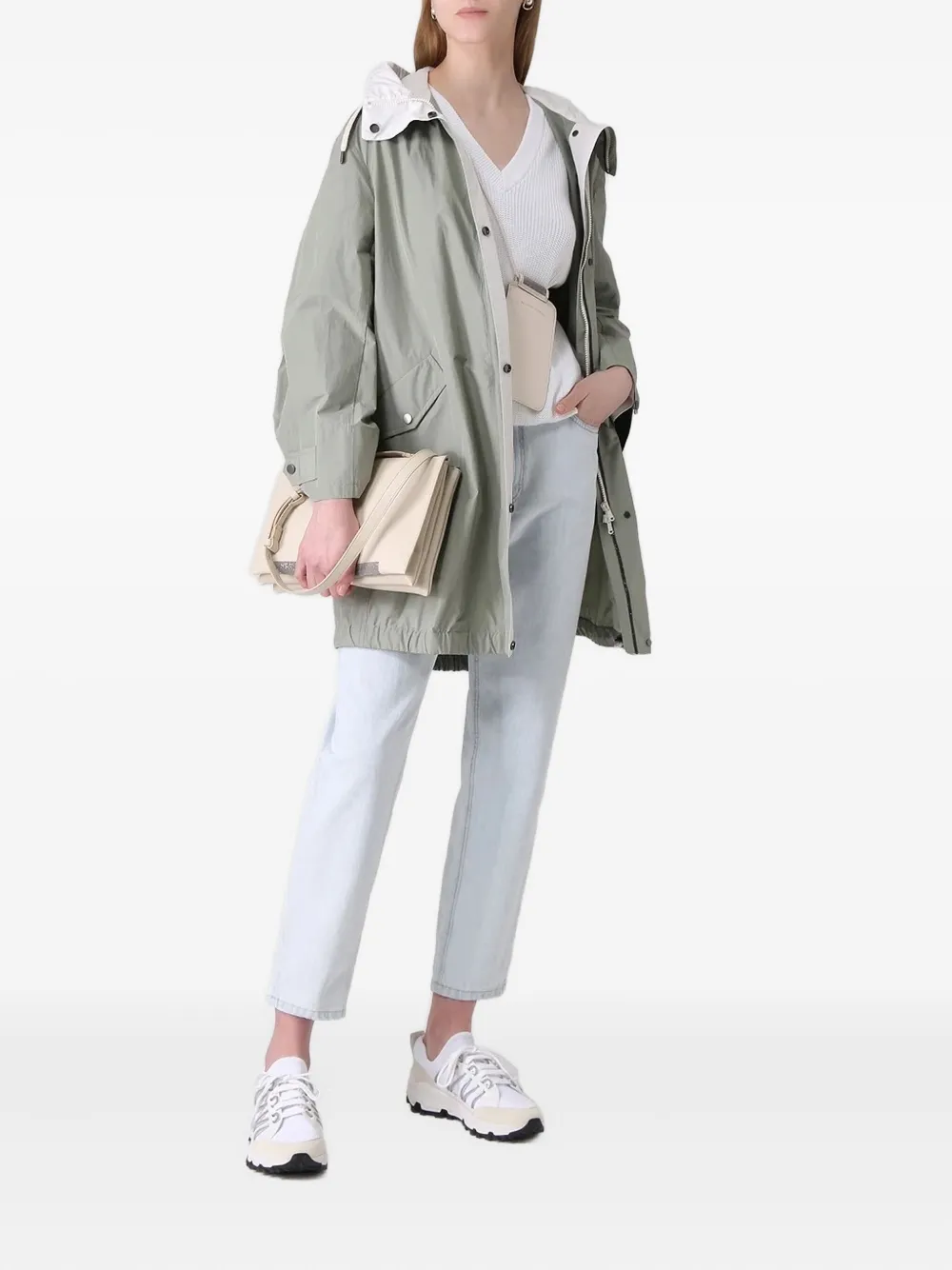 Brunello Cucinelli logo-patch straight-leg jeans | Straight-Leg Jeans | Image 2