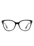 FENDI logo glasses - Black