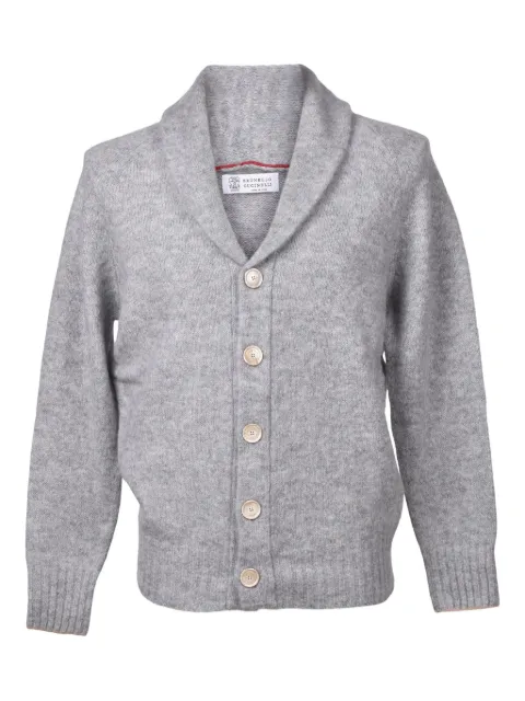 Brunello Cucinelli shawl-collar button cardigan