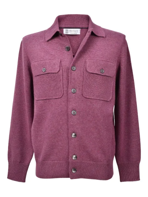 Brunello Cucinelli buttoned cashmere sweater