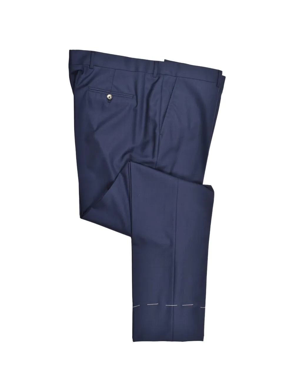 Brunello Cucinelli single-breasted wool suit jacket Blauw
