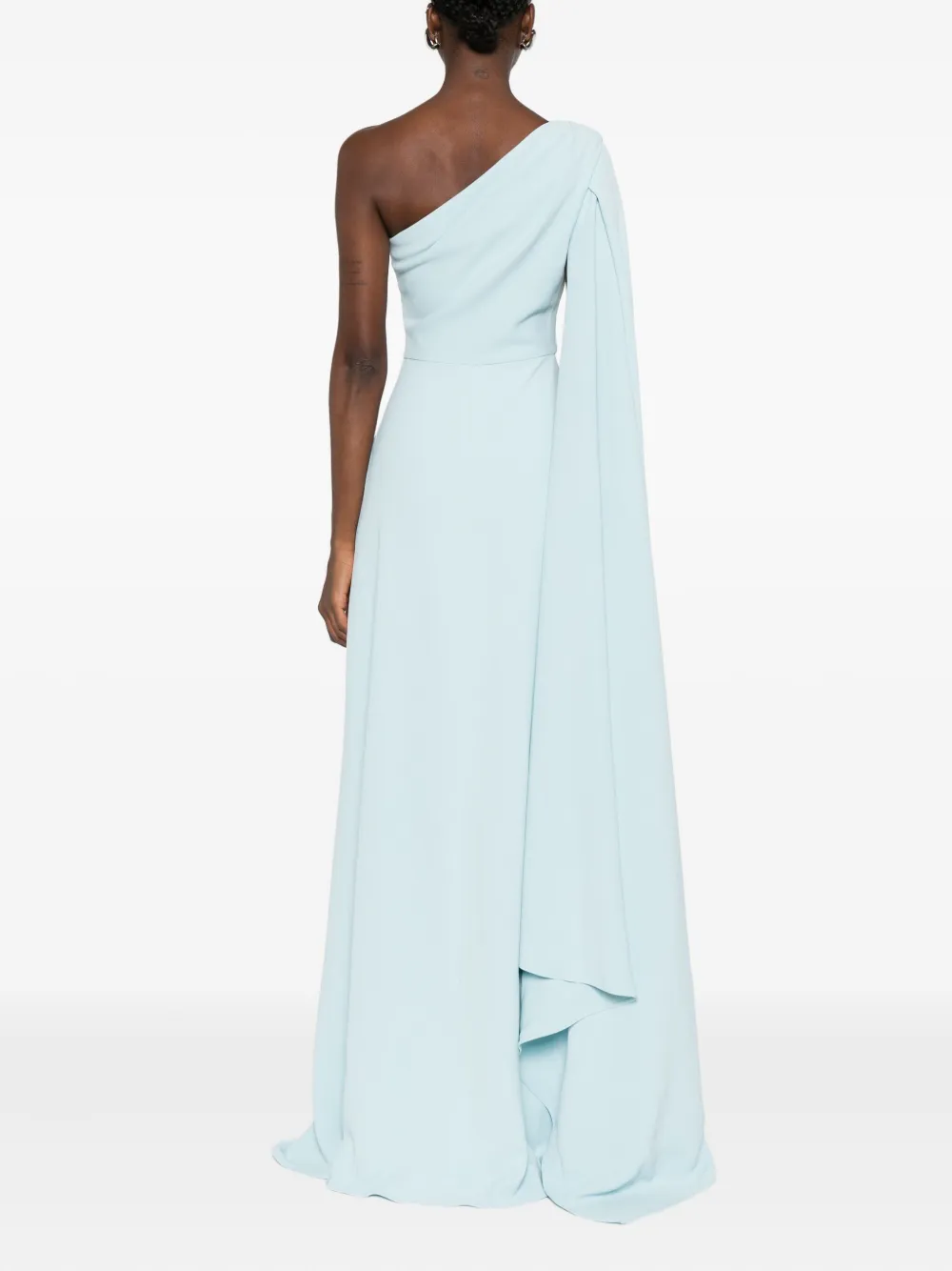 Solace London Yazmin maxi-jurk Blauw
