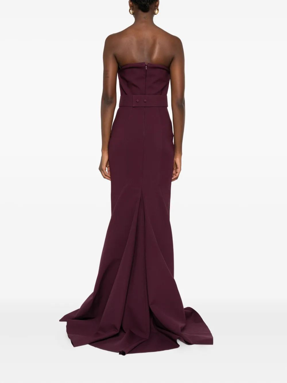 Solace London Citra maxi-jurk Paars