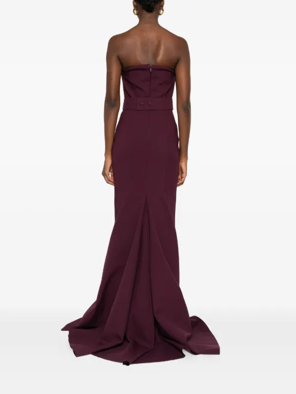Solace London Citra Maxi Dress | Purple | FARFETCH