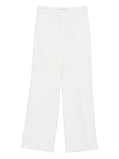 Via Masini 80 ribbed side-pockets trousers