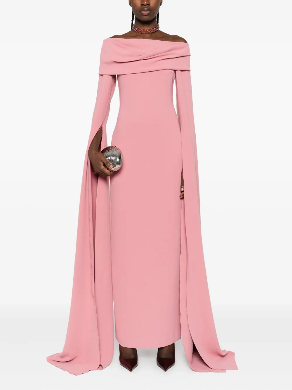 Solace London Nuri maxi dress - Roze