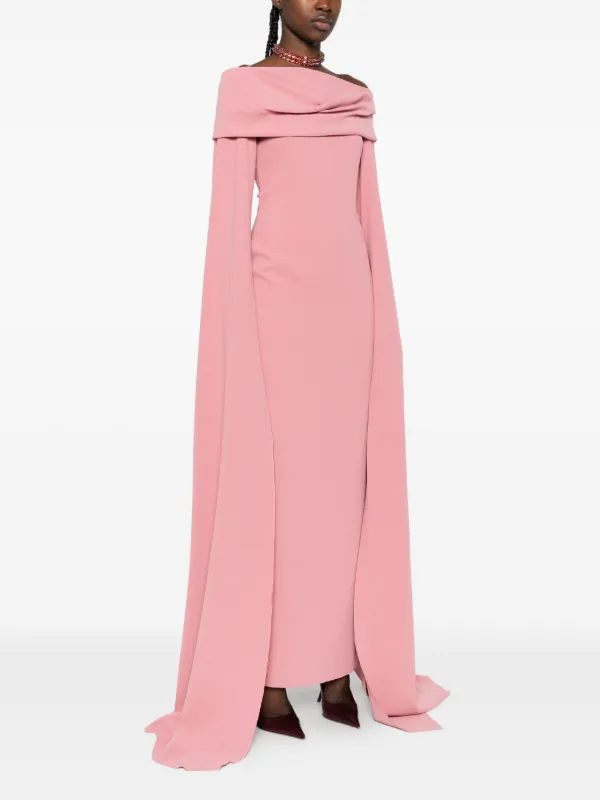 Solace London Nuri Maxi Dress | Pink | FARFETCH