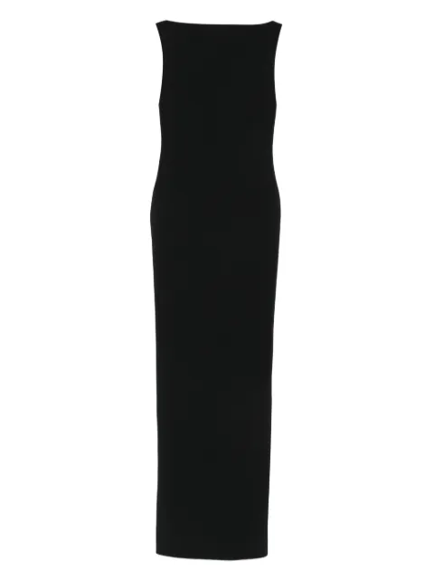 Solace London Imogen boat-neck maxi dress